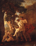 Nymph Riding A Goat