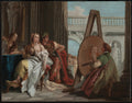 Alexander The Great and Campaspe in the Studio of Apelles