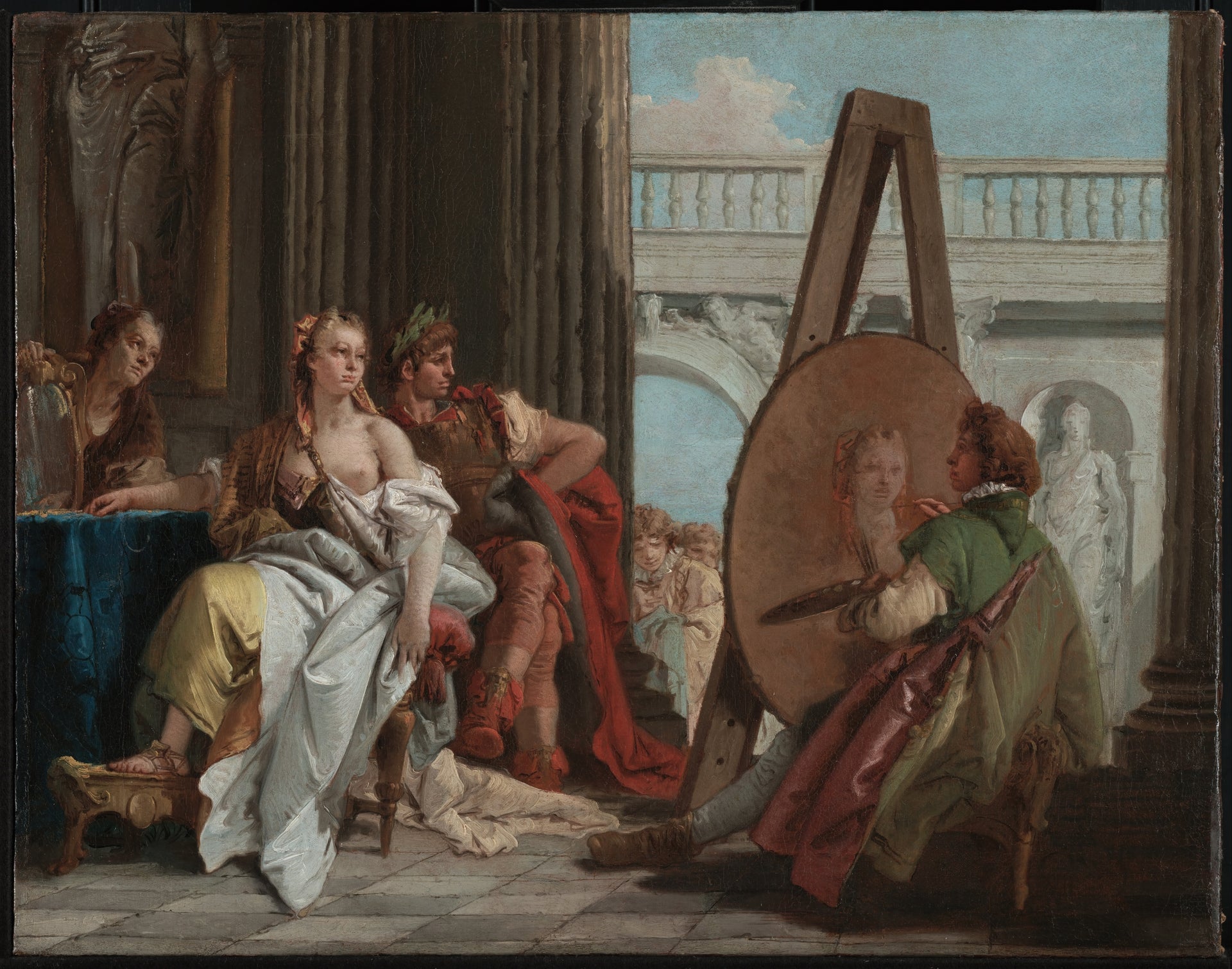 Alexander The Great and Campaspe in the Studio of Apelles