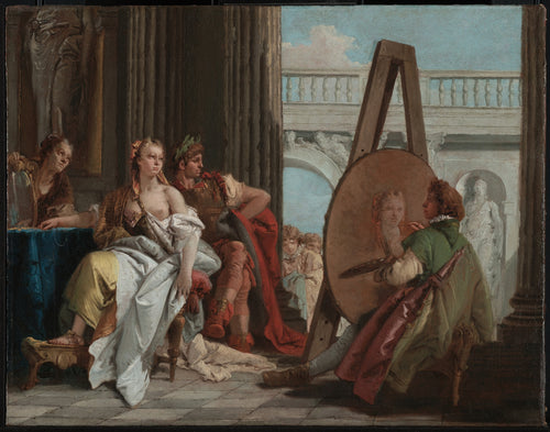 Alexander The Great and Campaspe in the Studio of Apelles