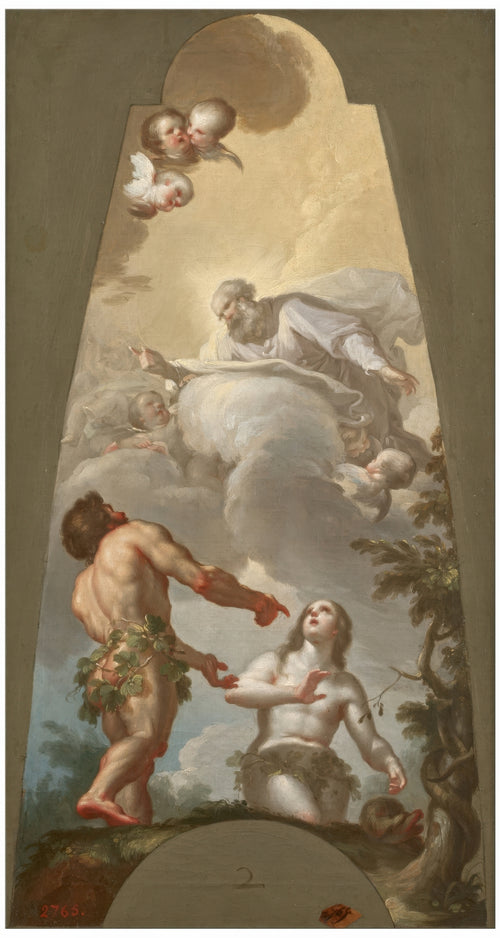 Adam and Eve Rebuked For Their Sin