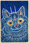 Electric Blue Cat