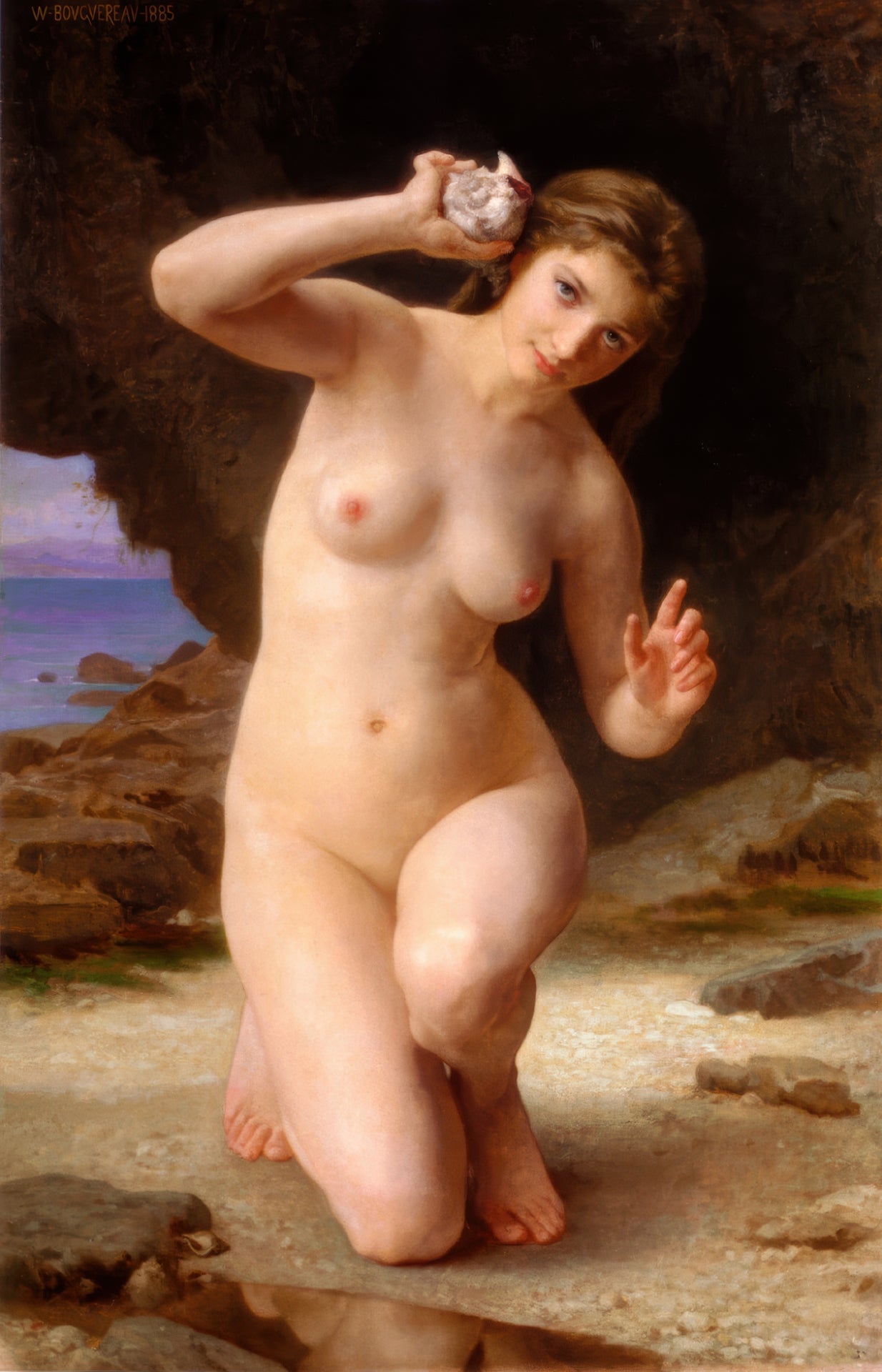 Woman with a Sea Shell