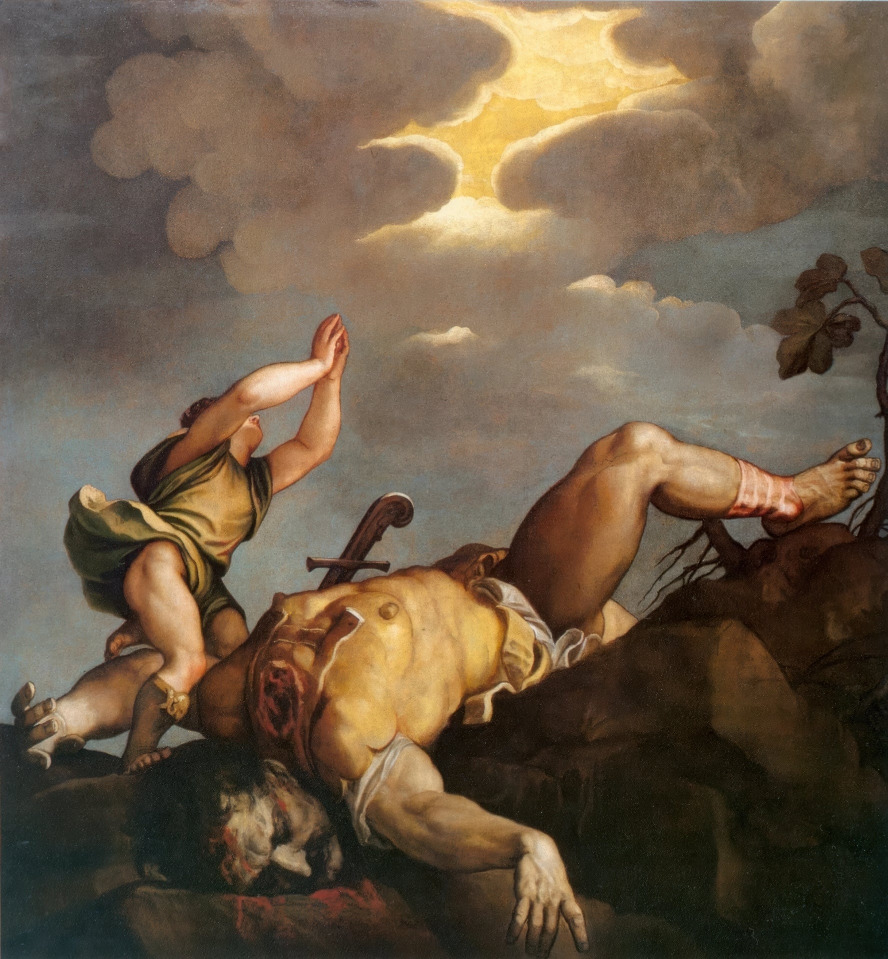 David and Goliath