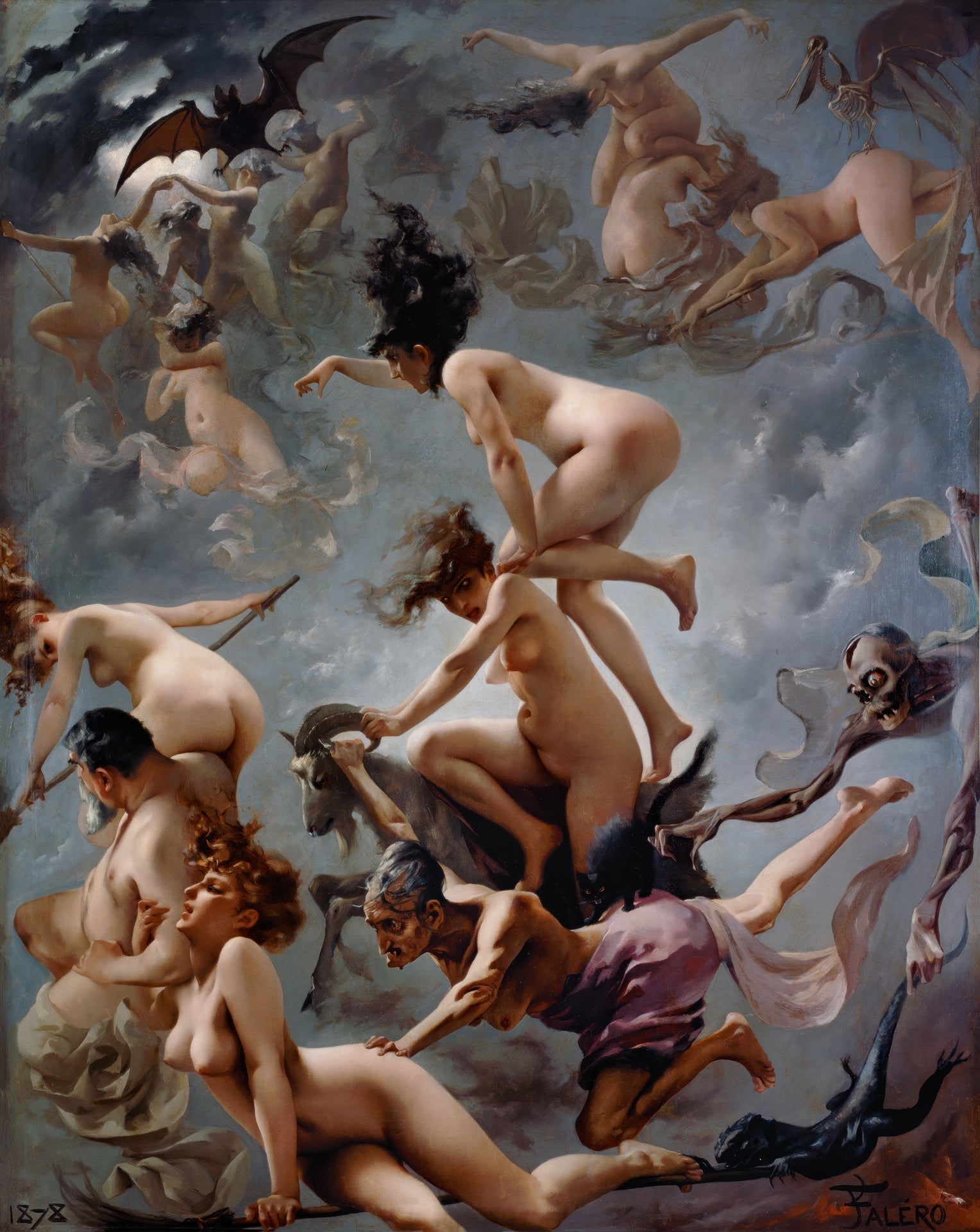 Witches Going To Their Sabbath
